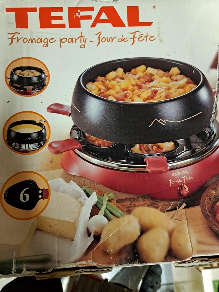 Fondue, raclette Tefal, Elektronische apparatuur, Gourmetstellen