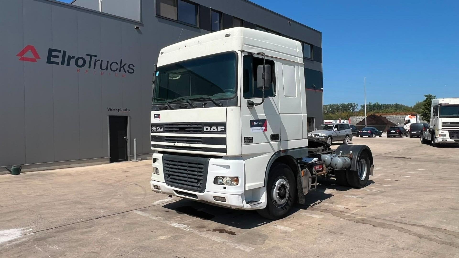 DAF XF 95.430 (EURO 3 / BOITE MANUELLE / MANUAL GEARBOX) EL2, Achterwielaandrijving, Elektrische ramen, Overige kleuren, Bedrijf