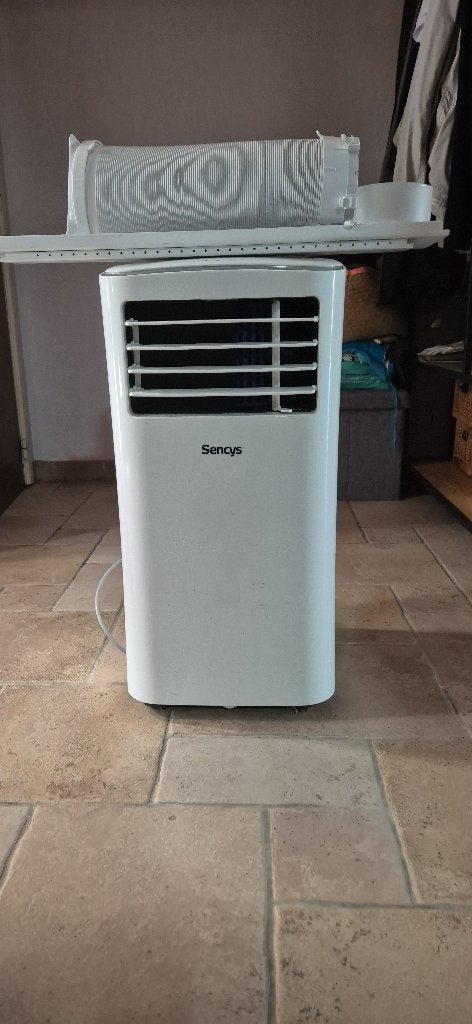 Climatiseur mobile Sencys – prêt pour l’été !, Electroménager, Climatiseurs, Comme neuf, Climatiseur mobile, Refroidissement et Déshumidification