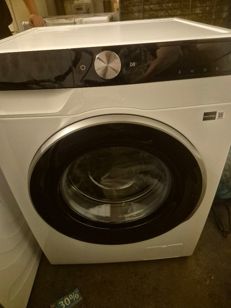 Machine à laver Samsung, Classe énergétique A ou plus économe, 85 à 90 cm, Chargeur frontal, Enlèvement