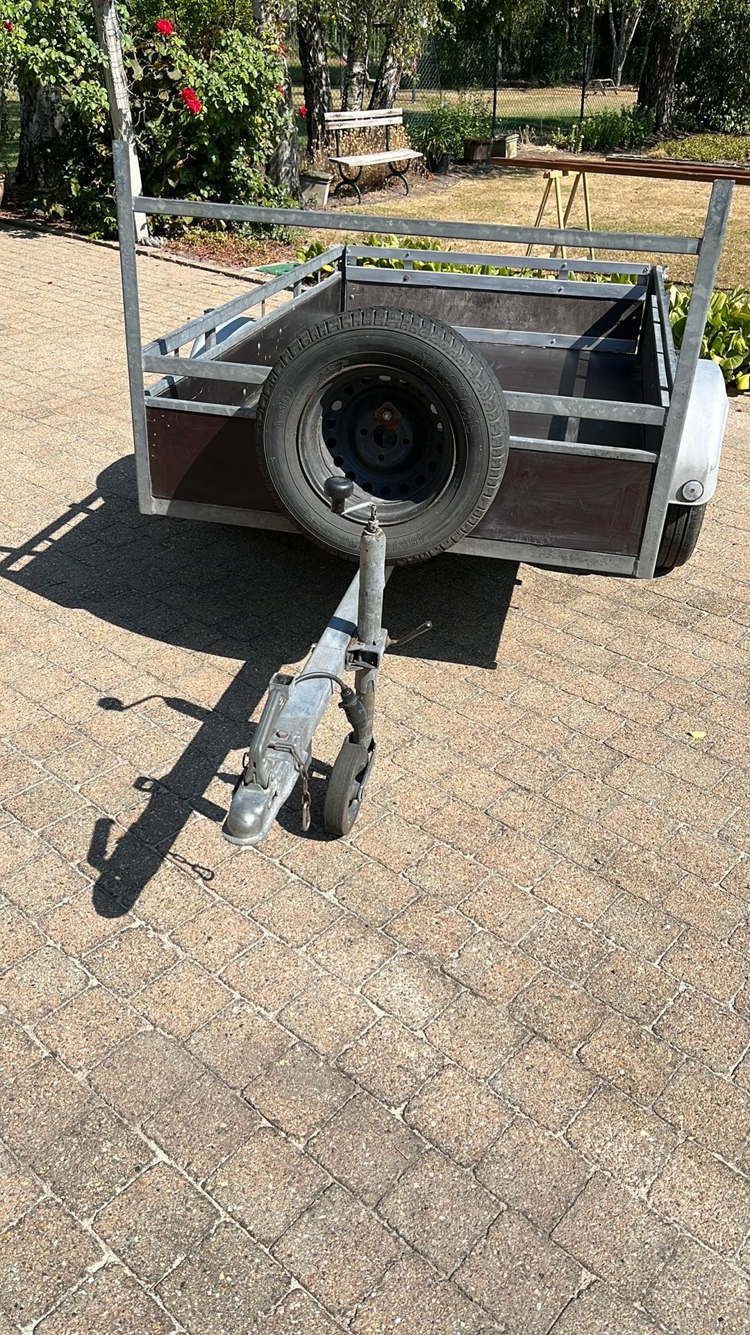 Aanhangwagen, Ophalen, Gebruikt