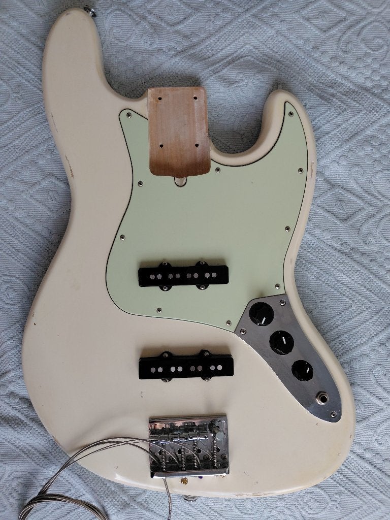 Jazz Bass loaded body, Enlèvement ou Envoi, Utilisé, Électrique