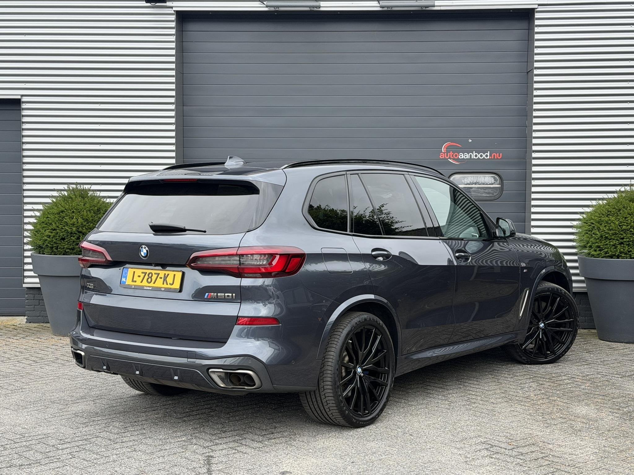 BMW X5 M50i High Executive (automatique), Cuir, Argent ou Gris, Achat, 4395 cm³