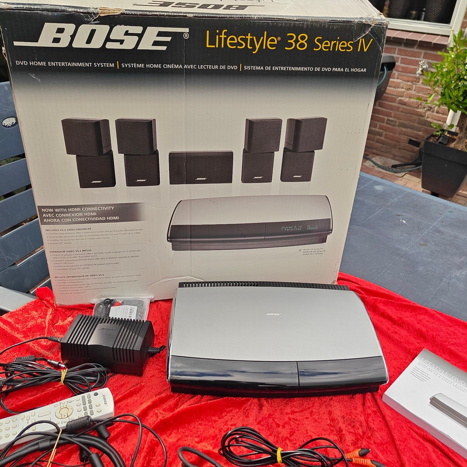Bose Lifestyle AV 38 media center met Bluetooth, Audio, Tv en Foto, Home Cinema-sets, Ophalen of Verzenden
