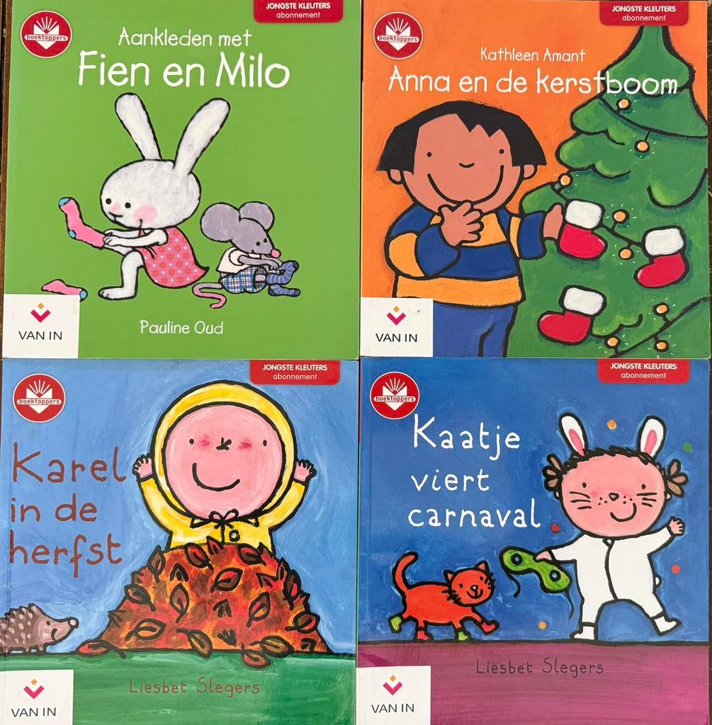 Voorleesboekjes kleuters (Van In), Boeken, Ophalen, Gelezen