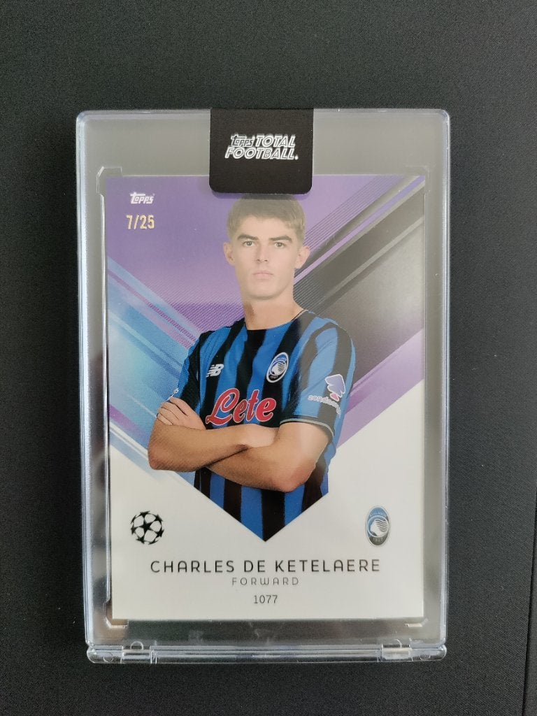 2026 TOPPS Total Football De Ketelaere Atalanta 9/25 kaart, Ophalen of Verzenden, Nieuw, Spelerskaart