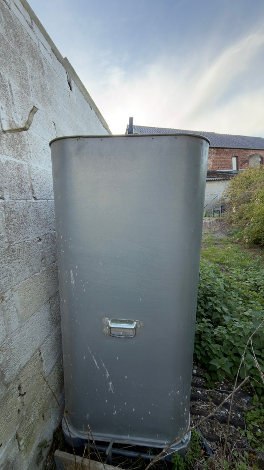 Cuve double paroi 1000l, Enlèvement, Comme neuf