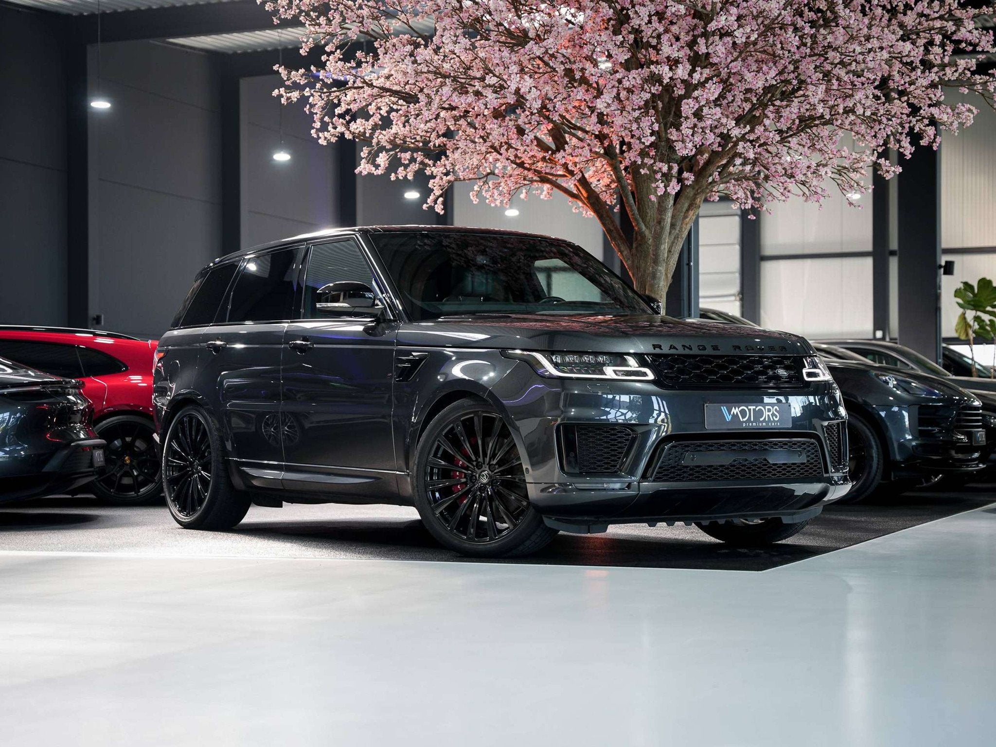 Land Rover Range Rover Sport P400e HSE - Pano - Ventilatie -, Autos, Cuir, Argent ou Gris, Achat, Euro 6