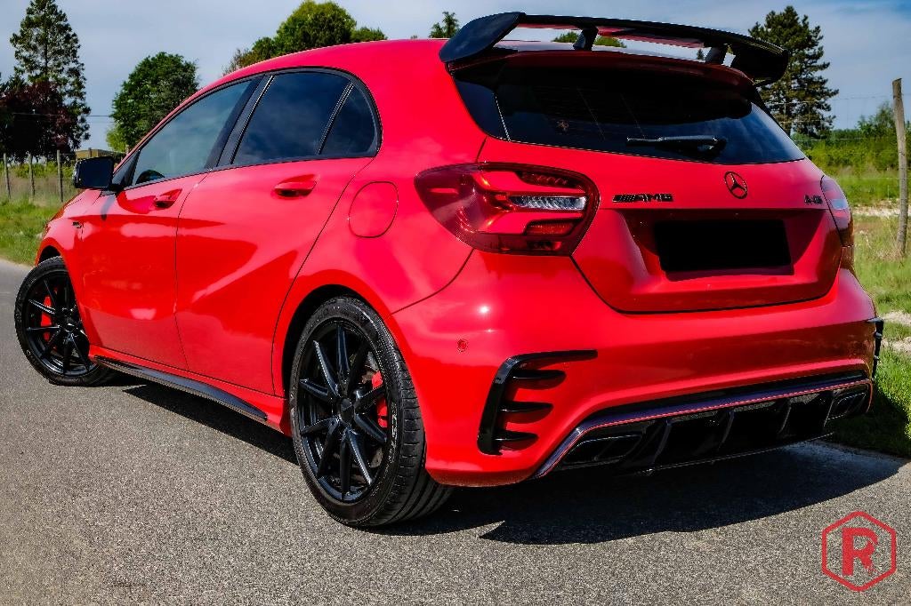 Mercedes A 45 AMG 4Matic Camera CarPlay Historiek, Auto's, Automaat, Leder, Bedrijf, 162 g/km