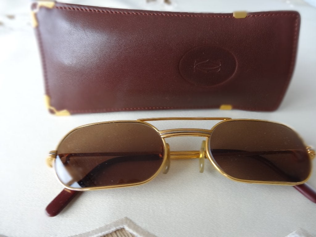 cartier herenzonnebril, Zonnebril, Overige kleuren, Zo goed als nieuw, Ophalen