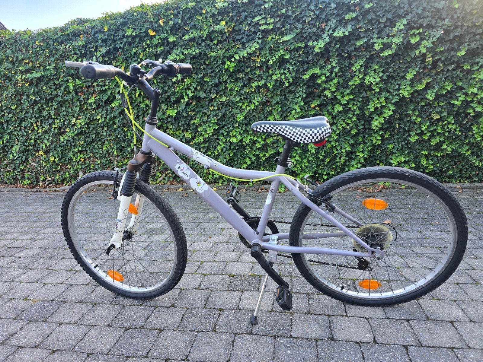 Kinderfiets 24 inch (8 - 12 jaar), Fietsen en Brommers, Ophalen, Velgrem, 20 inch of meer, B,twin