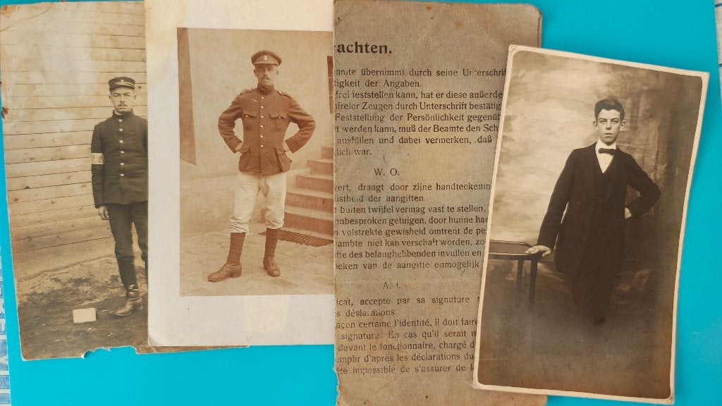 Soldat 3e rég. chasseurs à pied guerre 14-18 photo Belgique, Envoi, Autres, Photo ou Poster
