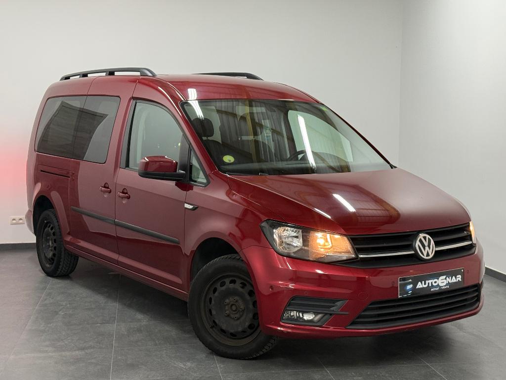 Volkswagen Caddy Maxi 2.0 TDi Boite Auto - Euro 6 - Navi, Autos, Volkswagen, Achat, Euro 6, Entreprise, Noir