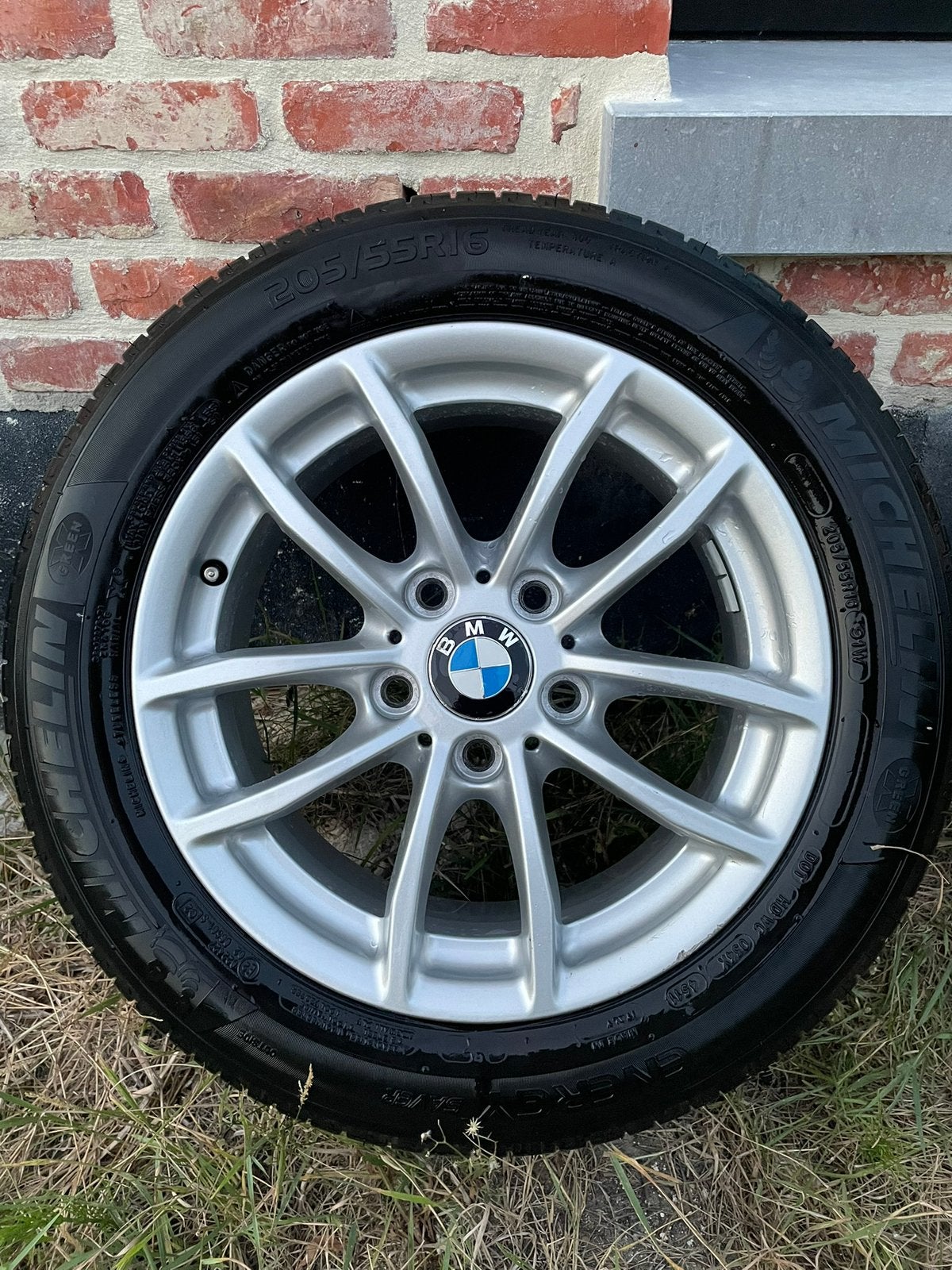 6 Originele BMW velgen 16”, als totaalpakket of per stuk, Gebruikt, 16 inch, Banden en Velgen, Personenwagen