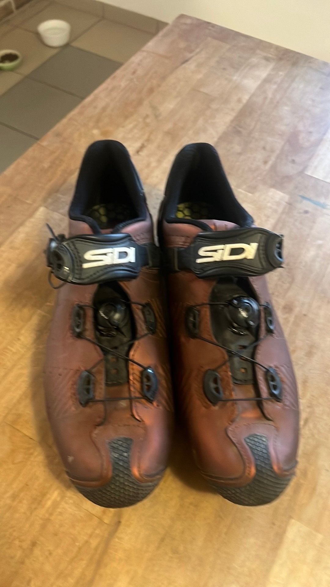 Sidi mtb schoenen carbon zool maat 45, Fietsen en Brommers, Ophalen, Zo goed als nieuw, Schoenen