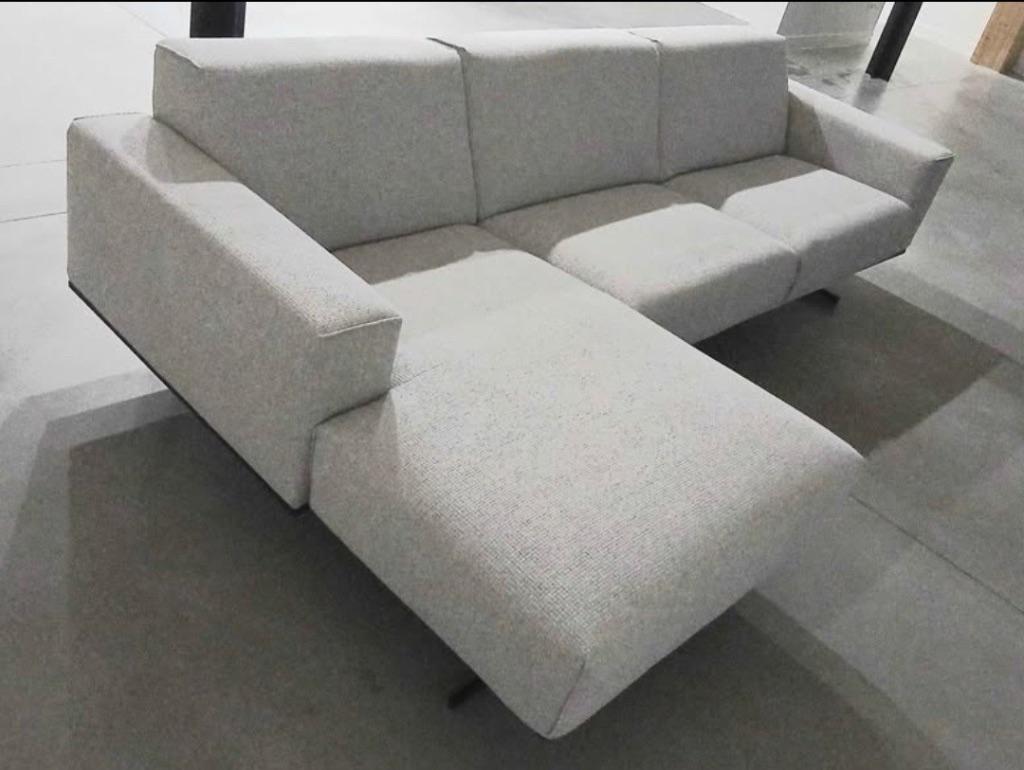 Zetel - Montel - Morres meubelen, Huis en Inrichting, Ophalen, 250 tot 300 cm, Zo goed als nieuw, Stof