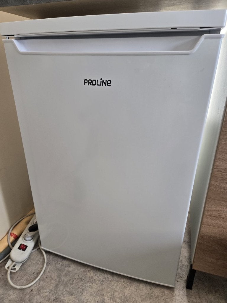 Proline kleine koelkast, 75 tot 100 liter, Zo goed als nieuw, Met vriesvak, Ophalen