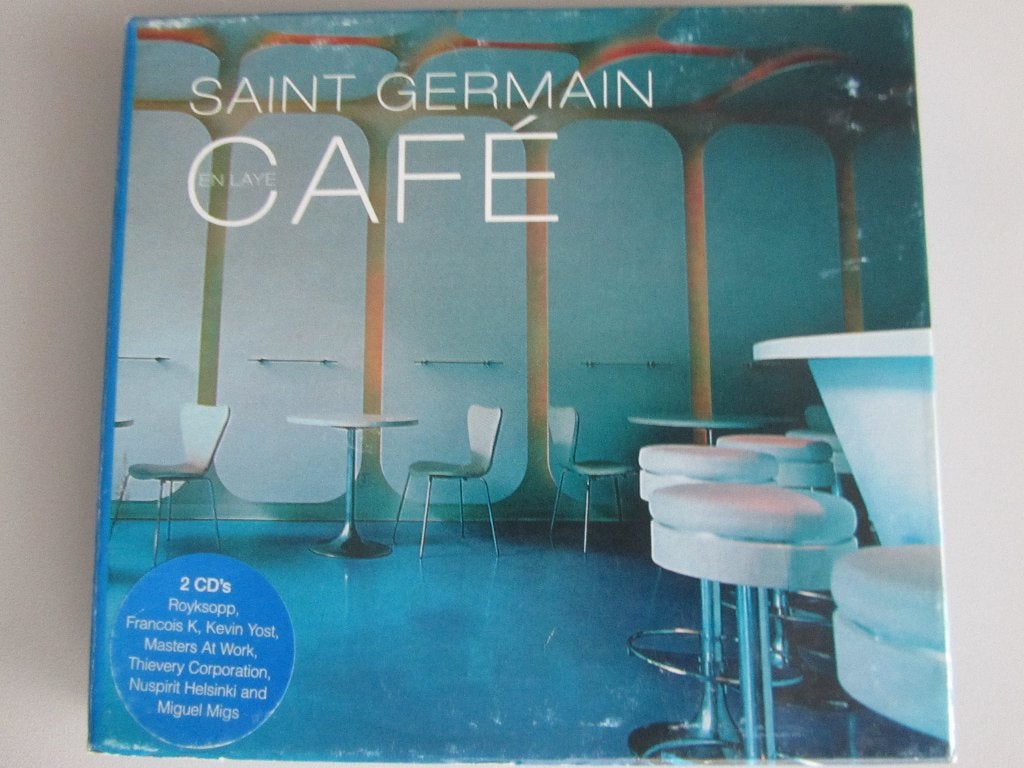 2CD SAINT GERMAIN EN LAYE CAFE (22 tracks), Ophalen of Verzenden, Gebruikt, Ambiënt of Lounge, Boxset