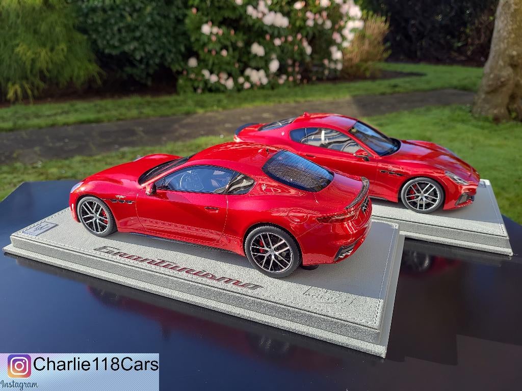 BBR 1/18 Maserati GranTurismo Trofeo – Rosso GT, Hobby & Loisirs créatifs, Voitures miniatures | 1:18, Enlèvement ou Envoi, Neuf