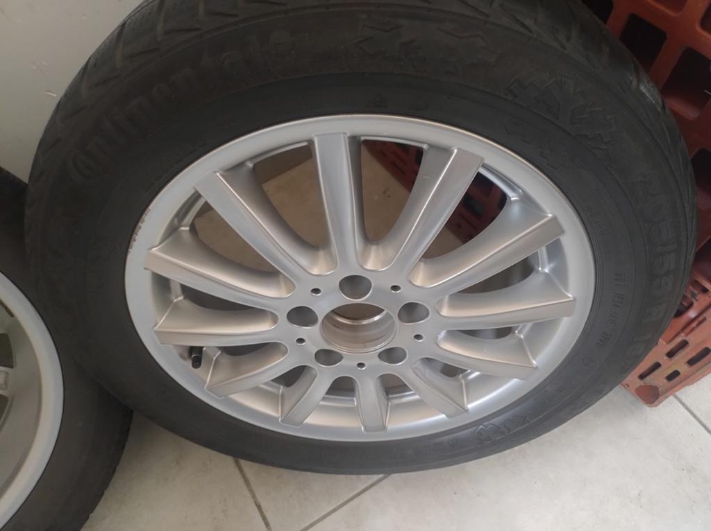 Mercedes Benz 205 55 R16 Alu Velgen En Banden In Topstaat., Autos : Pièces & Accessoires, Pneus & Jantes, Neuf, Pneus et Jantes