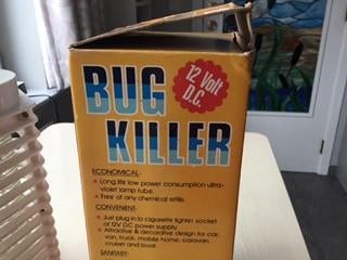 12 V insecten killer., Ophalen