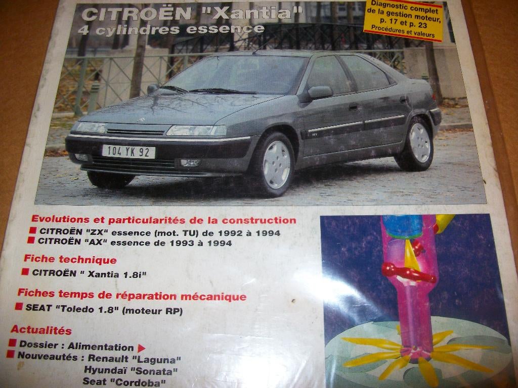 revue technique citroen xantia essence 1993-1997, Enlèvement ou Envoi