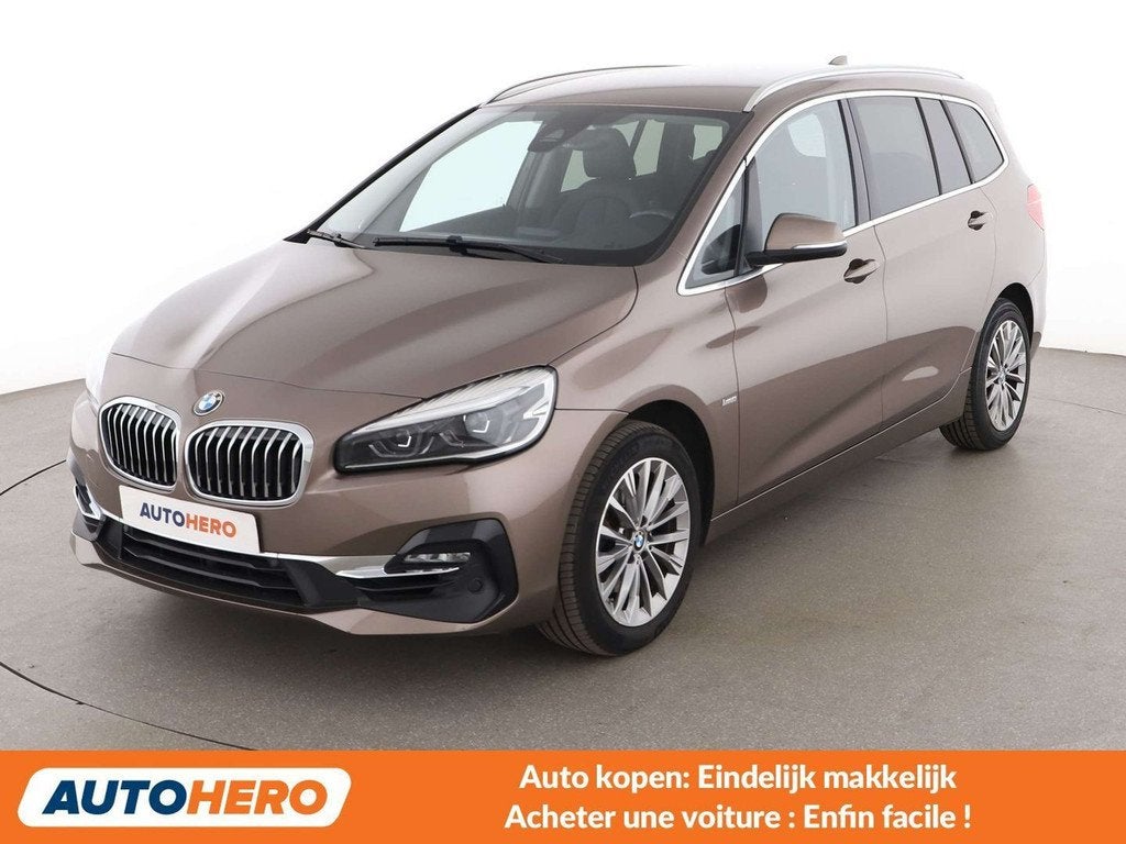 BMW 2 Serie 218 218i Gran Tourer Luxury Line, Autos, BMW, Achat, Série 2 Gran Tourer, ABS, Airbags, Air conditionné, Climatisation automatique