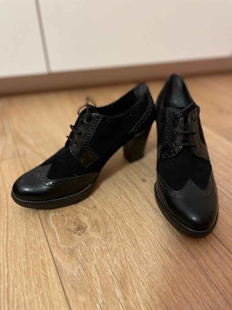 Zwarte tamaris (geklede) schoenen, Enlèvement ou Envoi, Comme neuf
