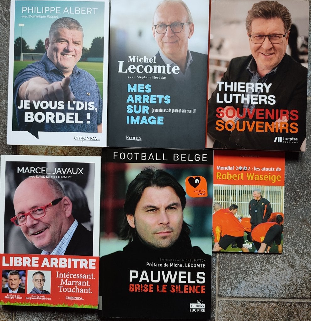 Livres sur le football et les diables rouges, Enlèvement ou Envoi, Utilisé