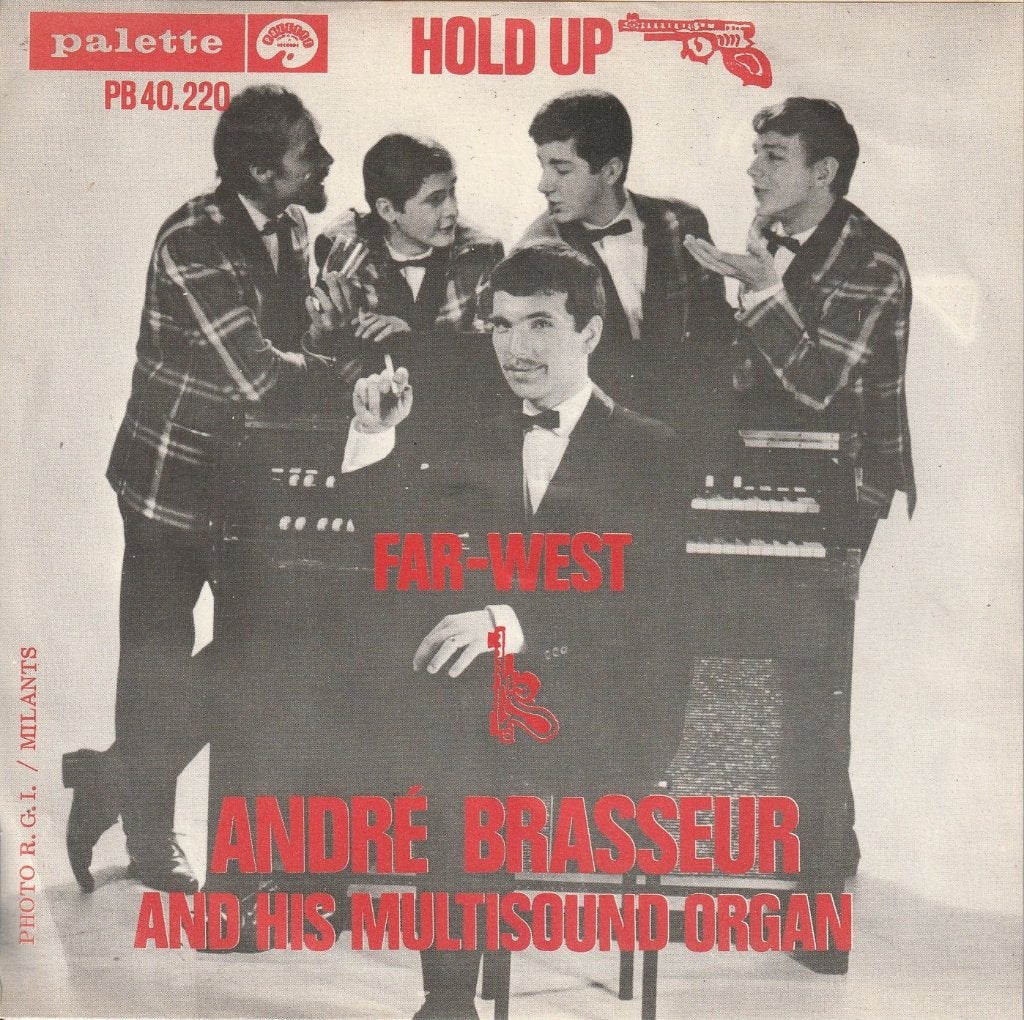 André Brasseur - Hold up / Far-West - BELPOP, 7 inch, Single, Zo goed als nieuw, Pop