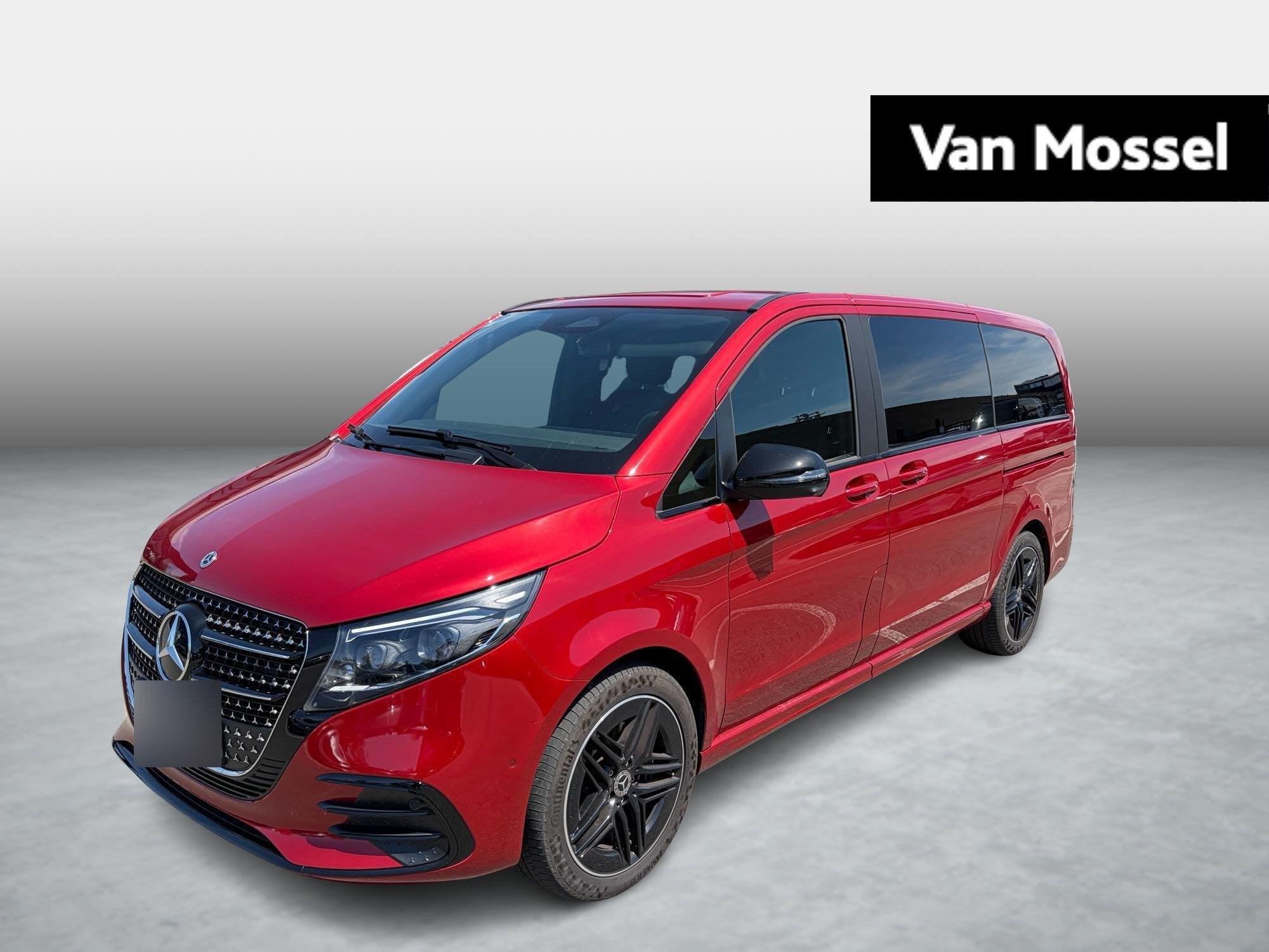 Mercedes-Benz V 300 d L2 Exclusive + LICHTE VRACHT + BURMEST, Automaat, Dealer onderhouden, Zwart, 4 cilinders