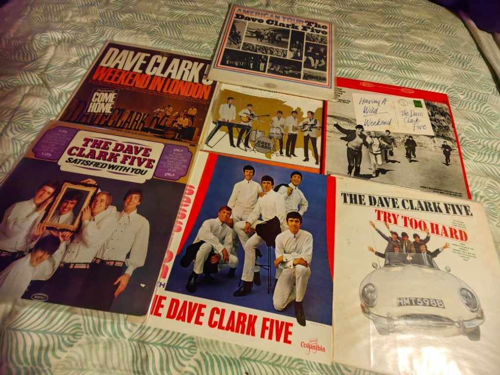Le lot des Dave Clark Five, Pop rock, Enlèvement ou Envoi, Utilisé, LP