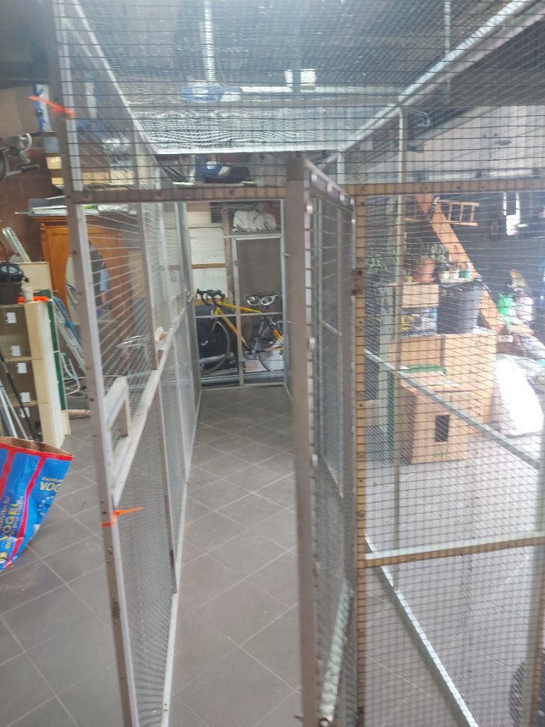 Voliere, Dieren en Toebehoren, Ophalen, Gebruikt, Aluminium, Volière