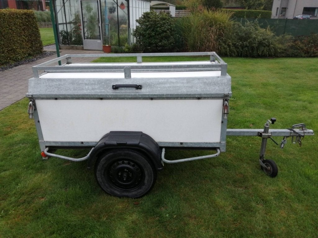 Aanhangwagen gesloten., Enlèvement, Utilisé