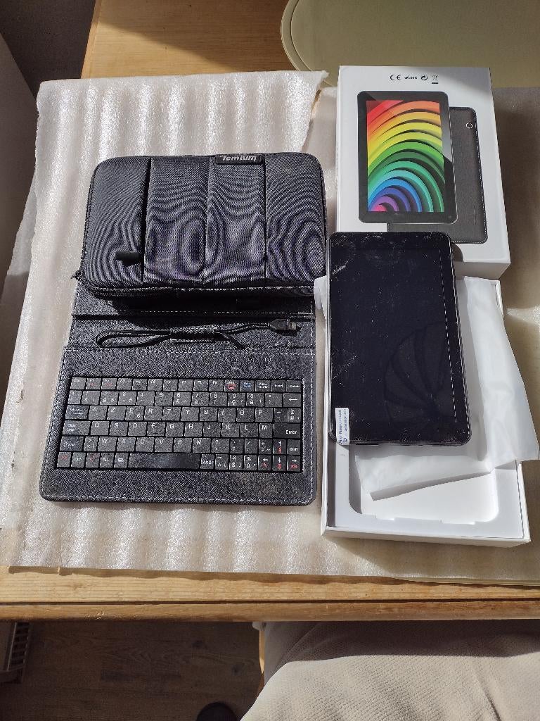 clavier de tablette et sac de rangement, Neuf, Rohs, 7 pouces ou moins, Connexion USB