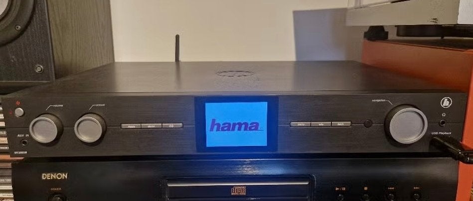 Hama Digitale Tuner / Internetradio / DAB+ / Spotify met App, Ophalen of Verzenden, Gebruikt, Analoog