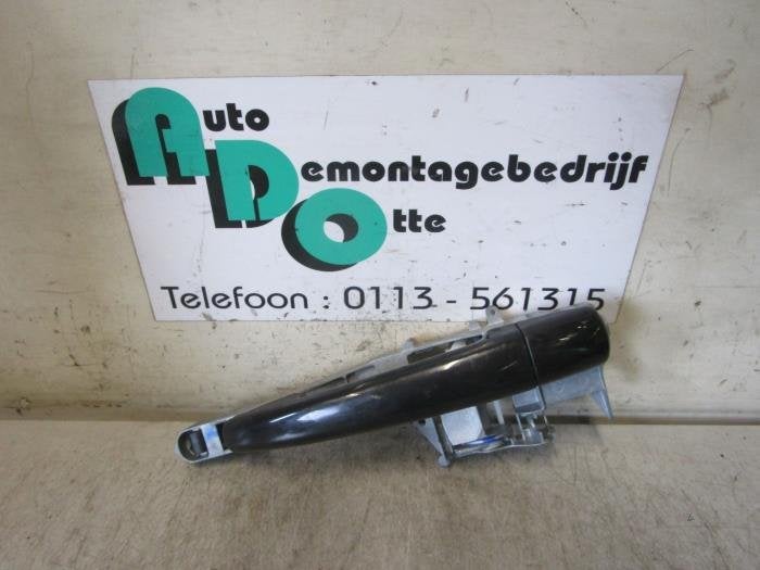 Poignée portière 4portes arrière droite d'un Peugeot 207, -, 3 mois de garantie, Utilisé, -