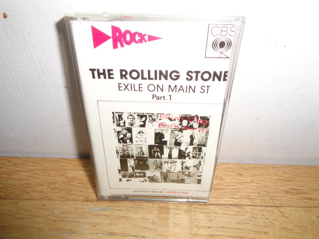 Rolling Stones cassette "Exile on Mainstr.Part 1 [Indonesia], Cd's en Dvd's, Cassettebandjes, Gebruikt, Verzenden, 1 bandje, Origineel