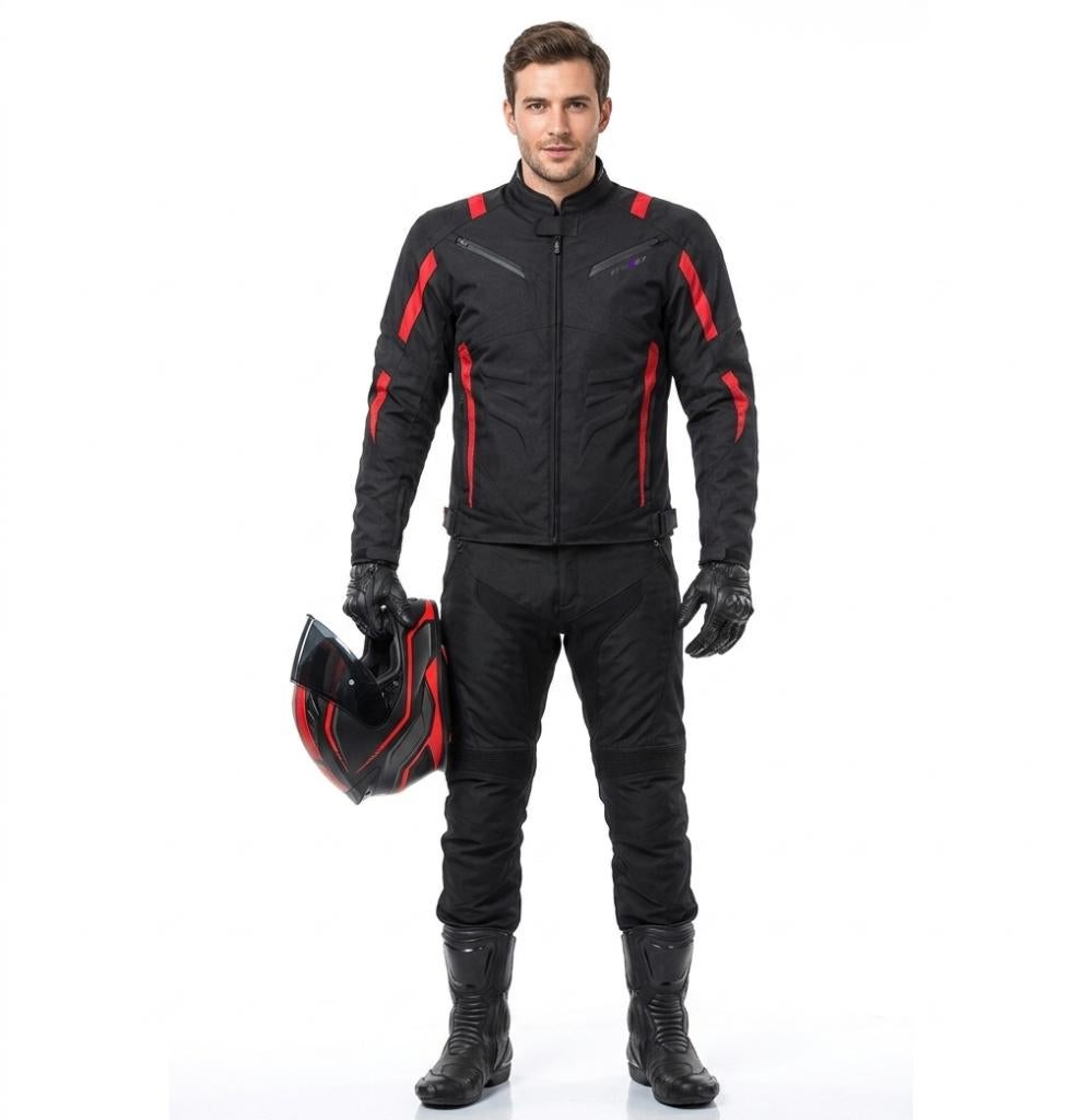 veste de moto textile cordura ce protecteurs neuf:, Envoi, Neuf, avec ticket, Femmes, Manteau | tissu