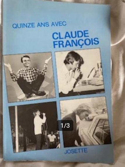 „15 jaar met Claude François” Josette Martin (2016) ZELDZAAM, Nieuw, Ophalen of Verzenden, Film, Tv en Media, Josette Martin
