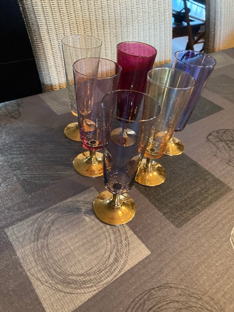 Champagne  Glazen, Ophalen of Verzenden