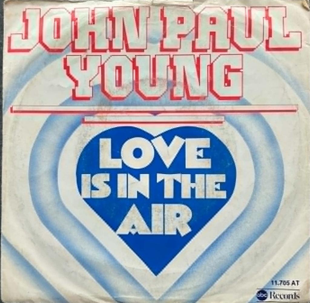 John Paul Young "Love is in the Air", Cd's en Dvd's, Vinyl Singles, Gebruikt, Fotohoes, Overige genres, Single