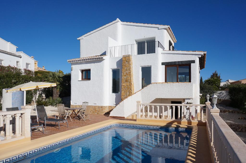 villa pour 6 personnes, piscine privée et vue mer -montgne, Propriétaire, Maison de campagne ou Villa, 3 chambres à coucher, Costa Blanca