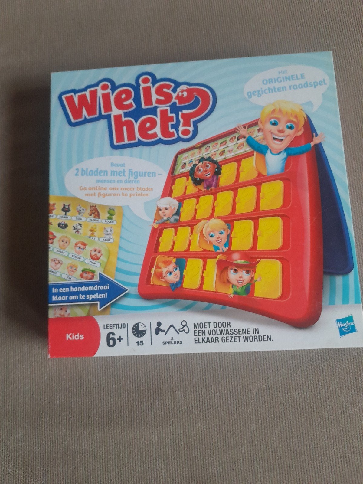 C'est qui, 1 ou 2 joueurs, Enlèvement, Comme neuf, HASBRO