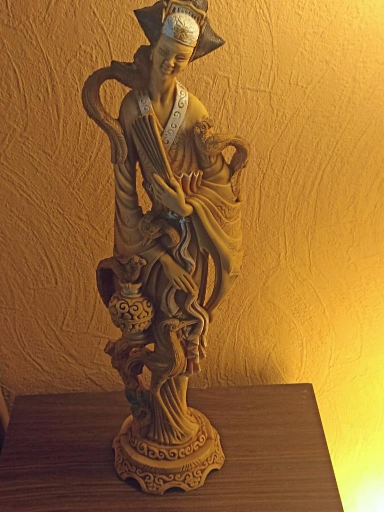 statue chinoise, Enlèvement