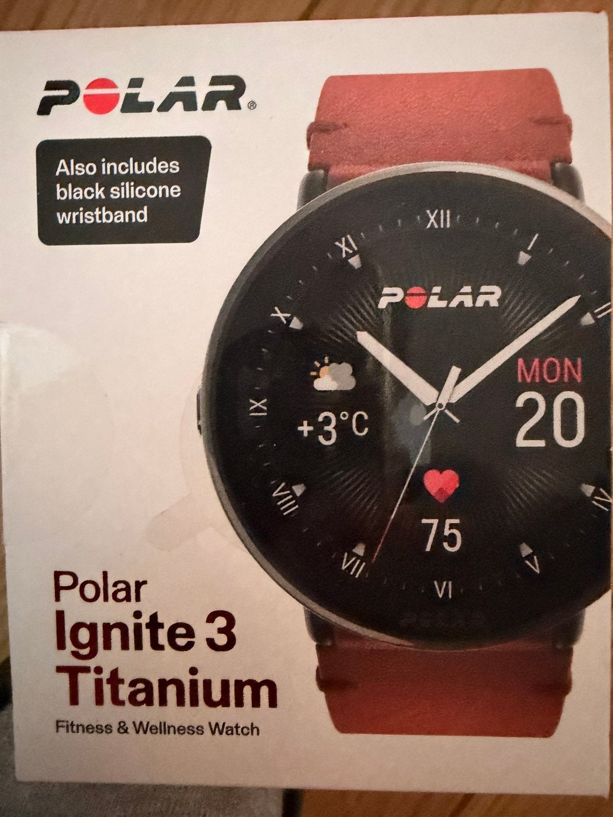 Polar ignite 3 titanium, Ophalen, Zo goed als nieuw