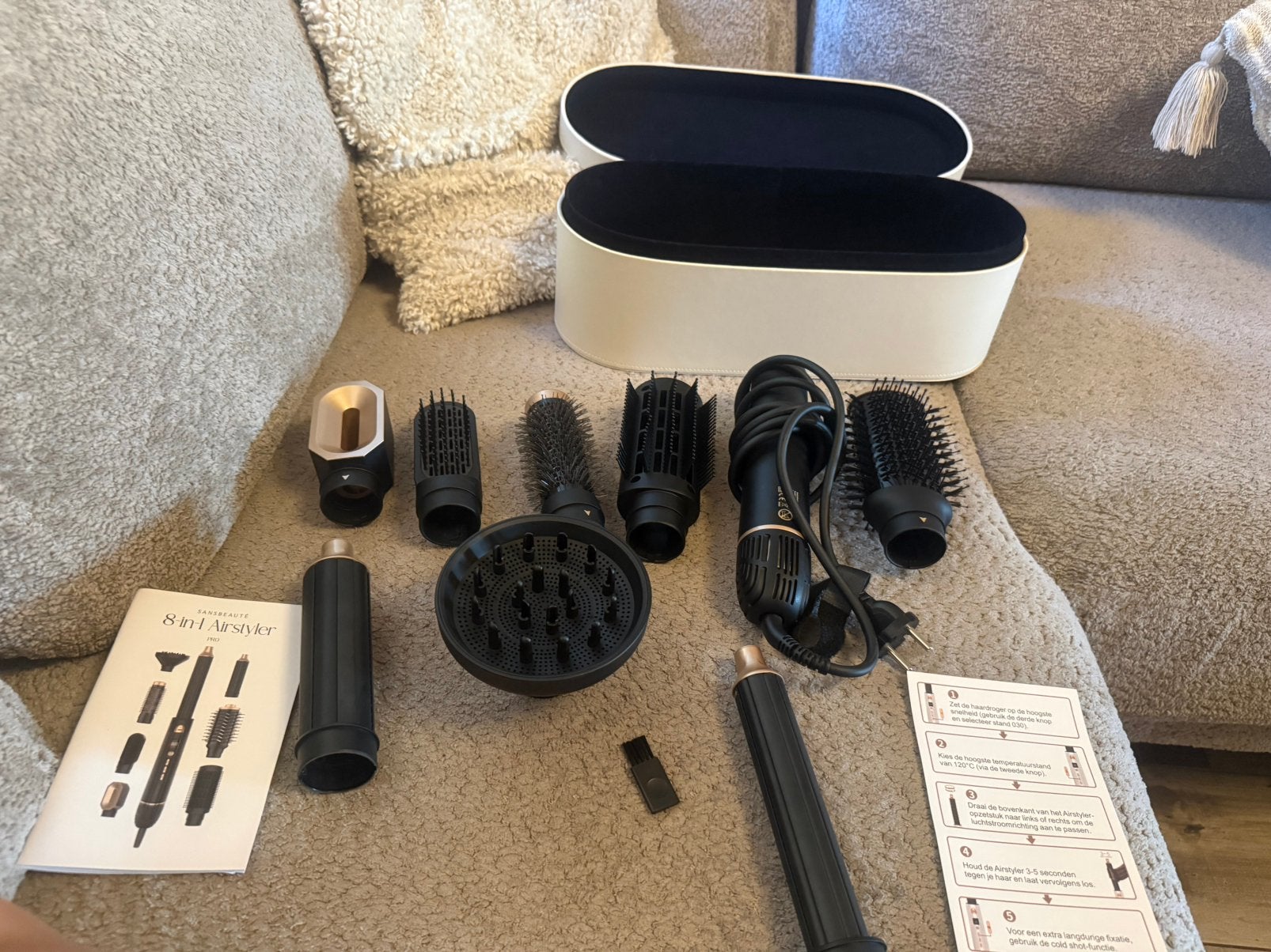 Sansbeaute 8in1 airstyler pro, Enlèvement, Comme neuf