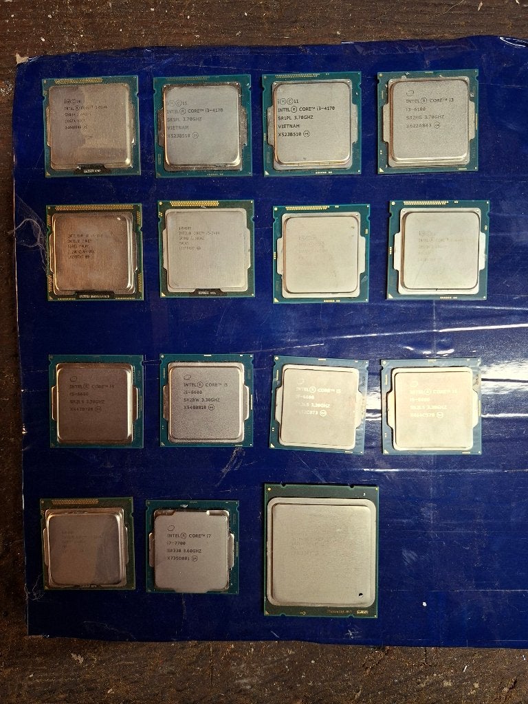 Lot processeurs, Informatique & Logiciels, Autres, Enlèvement ou Envoi, 2 à 3 Ghz, Intel Core i5