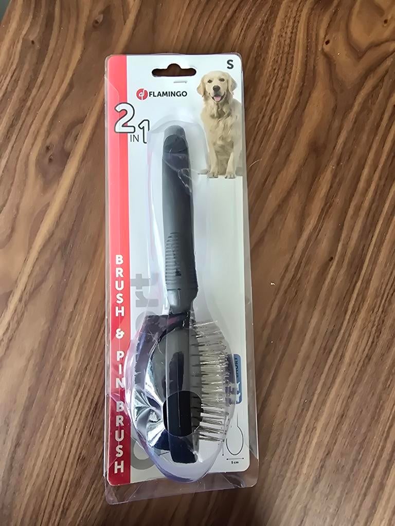 Borstel- en pinborstel 2-in-1 ONGEBRUIKT, Ophalen