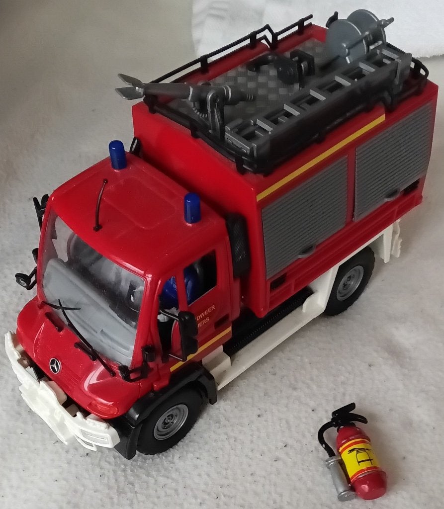 Camion de pompier et remorque à eau, Enlèvement ou Envoi, Comme neuf